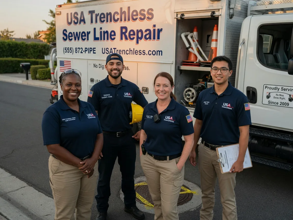 Sewer Line Repair company in Fort Necessity, LA